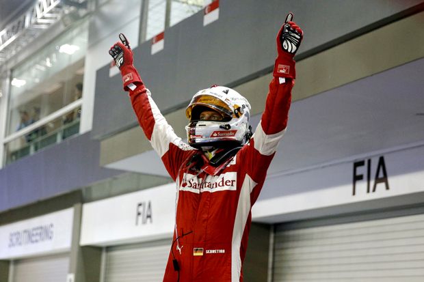 Vettel Lampaui Kemenangan...