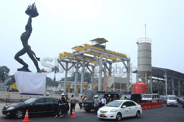 Pengeboran MRT Dimulai,...