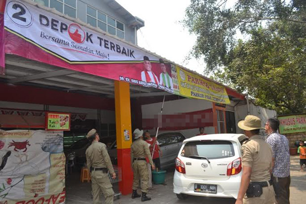 Satpol PP Copoti Alat...