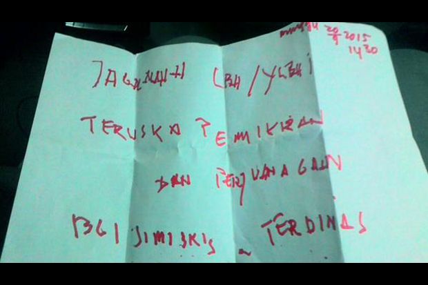Ini Surat Wasiat Adnan...