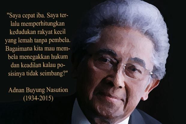 Adnan Buyung Nasution...