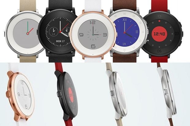 Pebble Time Round Smartwatch...