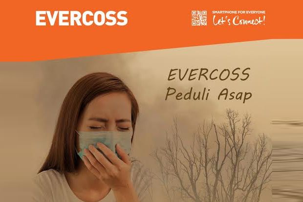 Evercoss Bagikan Masker...