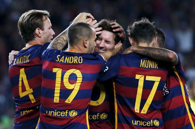 Daftar Cedera Barcelona...