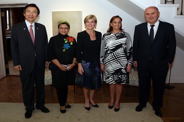 Di Pertemuan MIKTA,...