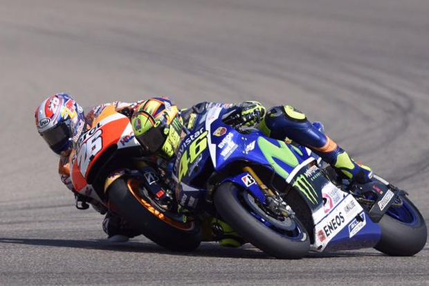 Persaingan dengan Rossi...