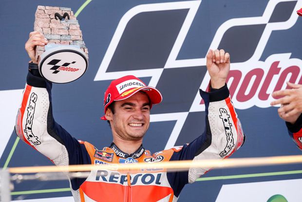 Dani Pedrosa, Raih Podium...