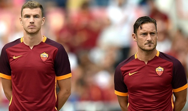 Totti dan Dzeko Cedera,...