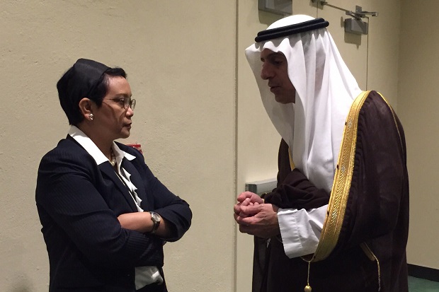Temui Menlu Saudi, Menlu...