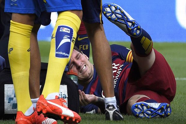Cedera Buat Lionel Messi...