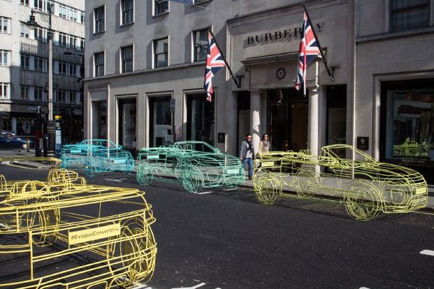 6 model Range Rover...