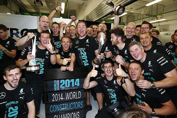 Juara Dunia 2014, Mercedes...