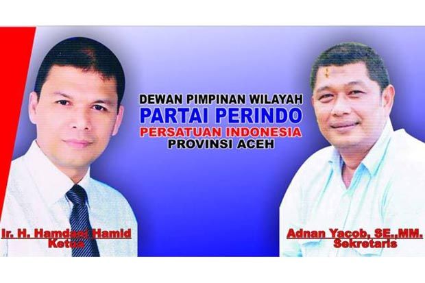 Pilkada, Perindo Aceh...