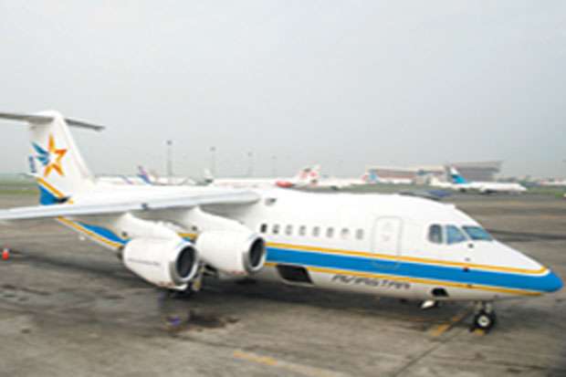 Pesawat Aviastar yang...