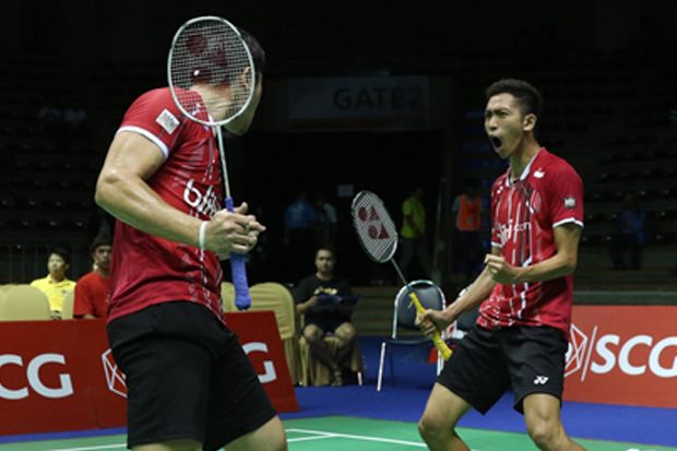 Ade/Wahyu Rebut Tiket...