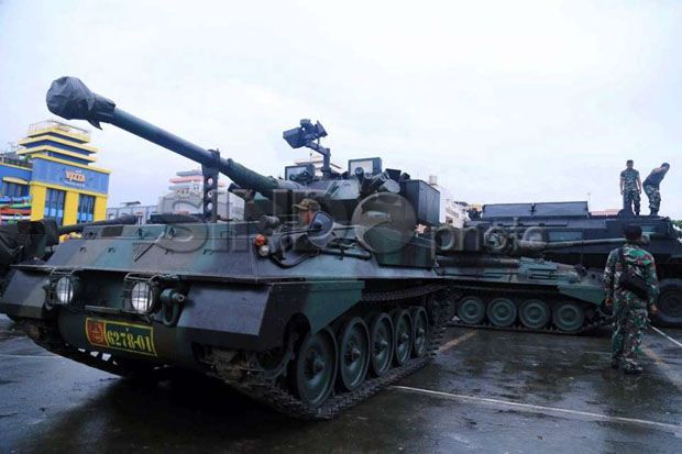 HUT TNI, Ratusan Tank...