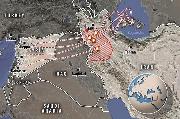 Lintasi Langit Irak...