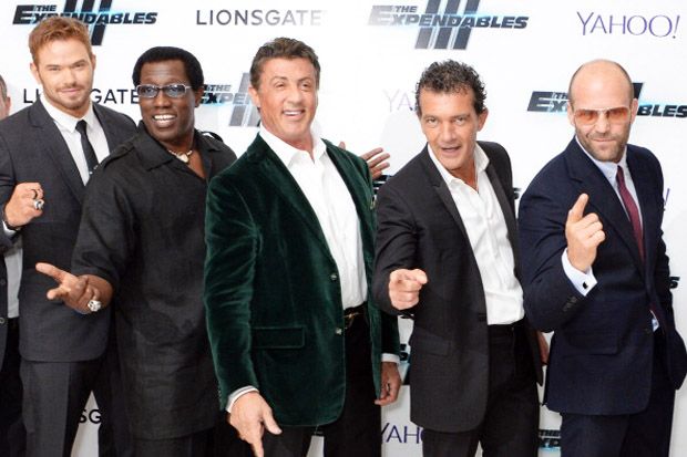 Jelang Syuting Expendables...