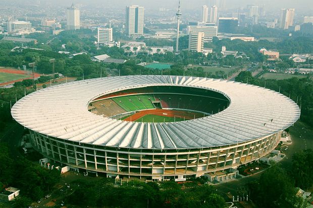Sah, Stadion GBK Lokasi...