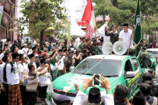 Kirab Laskar Jihad Diberangkatkan...