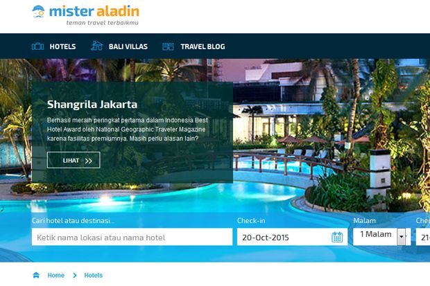 Mister Aladin Sediakan...