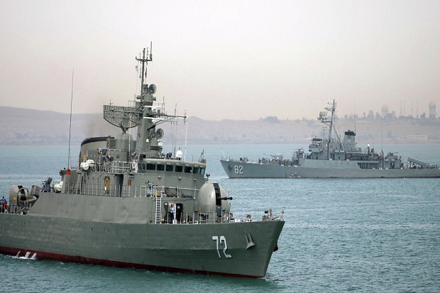 Tiga Kapal Perang Iran...