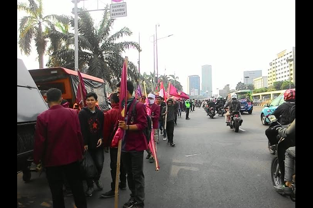 Kritisi Jokowi-JK, Mahasiswa...