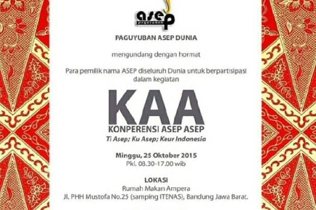 Pemilik Nama Asep Kumpul...