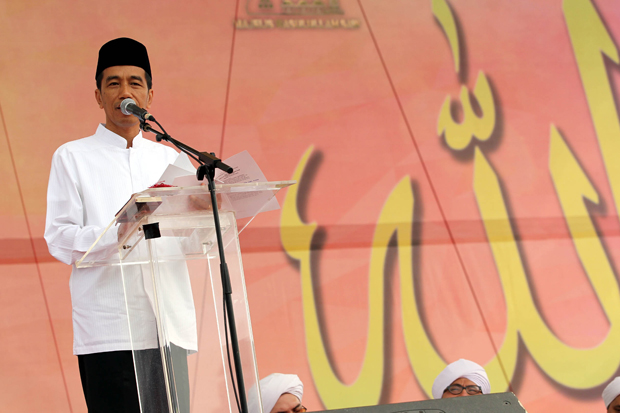 Jokowi Yakin Hari Santri...