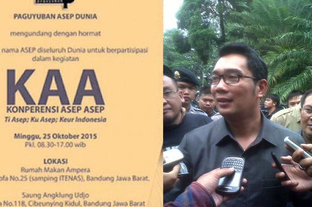 Konferensi Asep Sedunia...