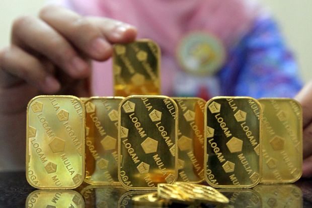 Harga Emas Antam Susut
