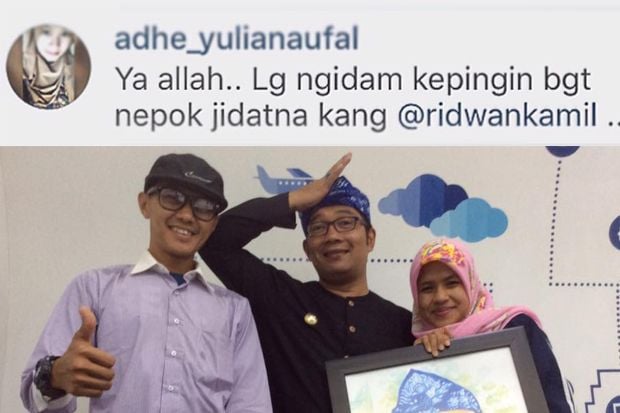 Ridwan Kamil Rela Jidatnya...