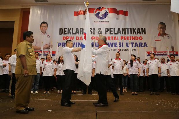 Perindo Deklarasi Pengurus...
