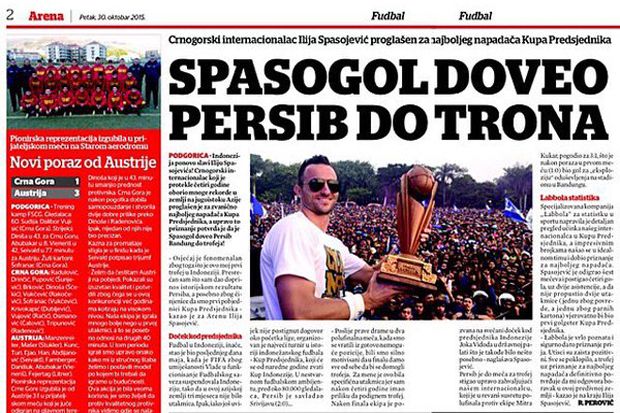 Spaso dan Persib Juara...