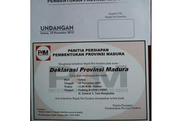 Beredar Undangan Deklarasi...