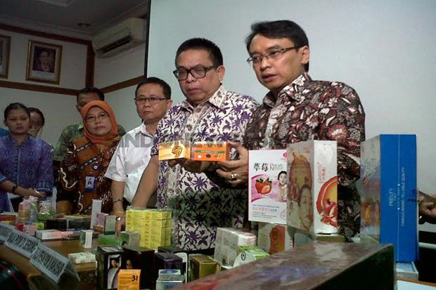 BPOM Sita Ribuan Kosmetik...
