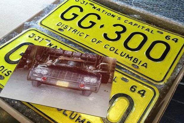 Plat Nomor John F. Kennedy...