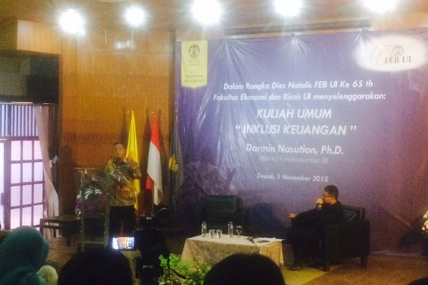 Menko Darmin Beri Kuliah...