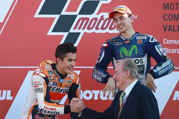 Rossi Puas, Marquez...