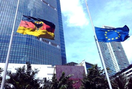 German Embassy Flag...