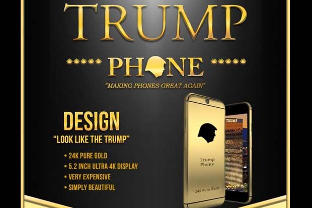Trump Bikin Ponsel Berbalut...