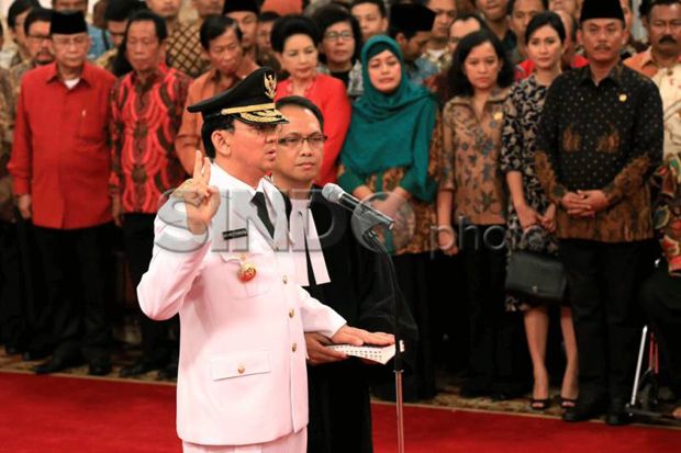 Ahok Lupa Tanggal Pelantikan...