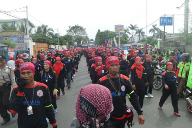 Mogok Nasional, Buruh...