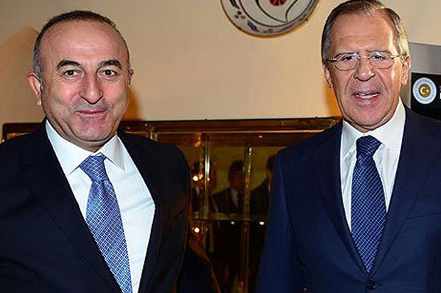 Menlu Turki dan Rusia...
