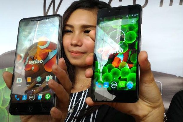 Duo Ponsel Axioo Didukung...