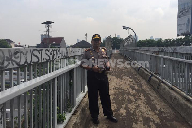 JPO Rawan, Polres Jakarta...