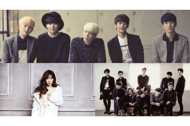 EXO, SHINee, dan Taeyeon...