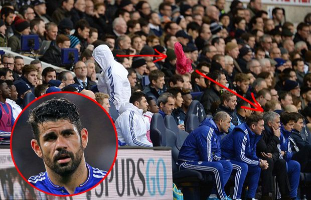Costa Lempar Mourinho...