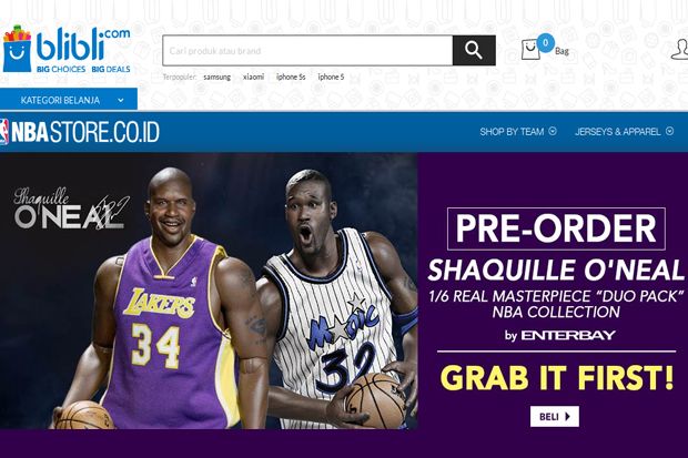 Produk Resmi NBA Sekarang...