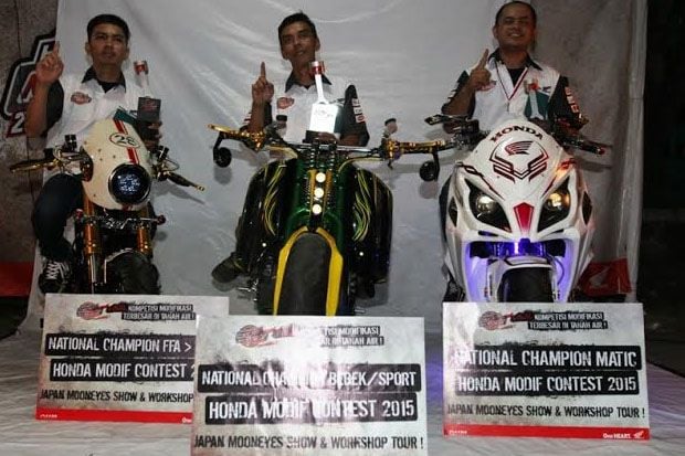 Tiga Pemenang Honda...